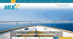 Desktop Screenshot of mixitsailing.co.uk